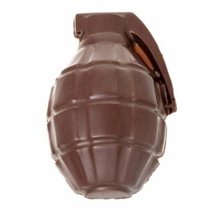 Подарочная шоколадная фигура Frade/Фраде - Лимонка (вес 70 гр) (молочный)