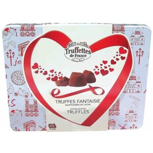 Подарочный набор Chocmod Truffettes de France St Valentine Original truffles French Шоколадные конфеты трюфели, 500 г