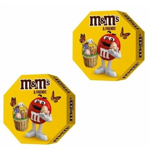 Подарочный Набор M&Ms Friends Minis Пасха 80г2 упаковки