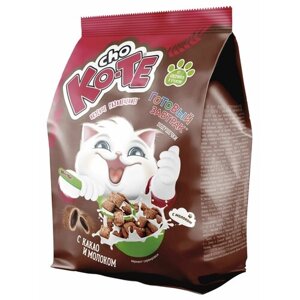 Подушечки с какао и молоком CHO KO-TE, пакет 250 г, упаковка 12 штук