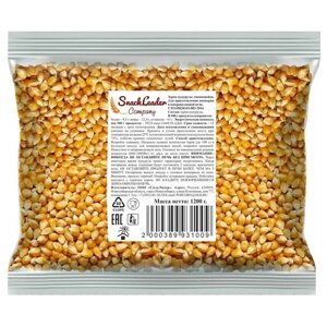 Попкорн SnackLeader натуральный в зернах, 1200 г