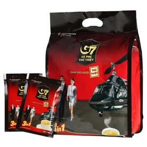 Растворимый кофе Trung Nguyen G7 3 в 1, в пакетикахшоколад, кофе, 50 уп., 800 г