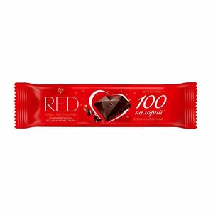RED, Шоколад тёмный классический, 26 грамм, 2 штуки