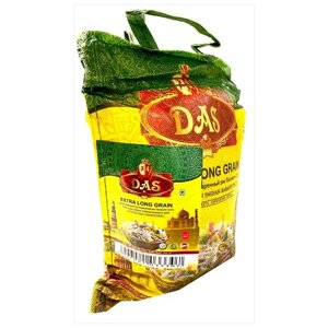 Рис DAS Басмати EXTRA 1121 индийский длиннозерный пропаренный, 1 кг
