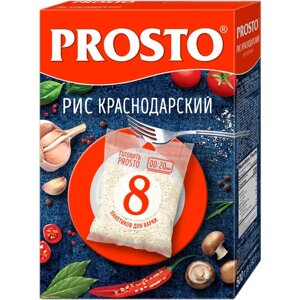 Рис PROSTO Краснодар Краснодарский круглозерный, 500 г