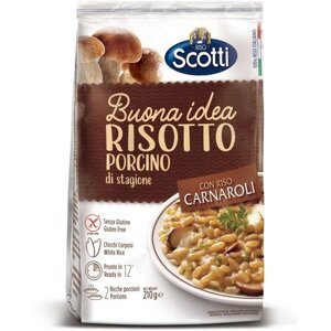 Рис Riso Scotti Risotto Porcino Ризотто с белыми грибами, 210 г