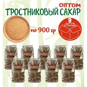 Сахар тростниковый 9 шт. Цукерман gold 900г