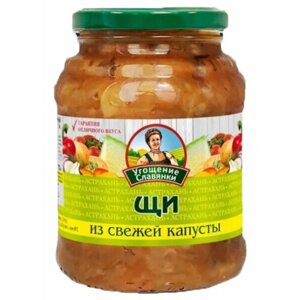 Щи из свежей капусты 2 шт по 460 г "Угощение Славянки"