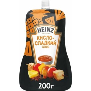 Соус Heinz Кисло-сладкий деликатесный 200г х3шт