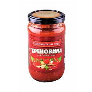 Соус Славянский дар томатный Хреновина, 360 г, 360 мл