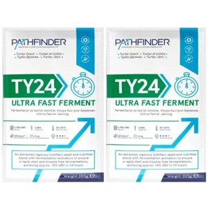 Спиртовые дрожжи Pathfinder 24 Ultra Fast Ferment, 205 г, 2шт