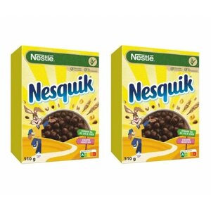 Сухой завтрак Nestle Nesquik, 2 шт по 510гр