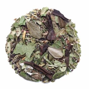 Травяной чай "Таежный", вкус леса, алтайские, с чабрецом, Алтай, бадан, смородина, мята, чабрец, земляника, малина, брусника 250 гр.
