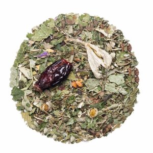 Травяной чай "Витаминный коктейль", иммунитет, от простуды, алтайские, Алтай, бадан, смородина, мята, чабрец, земляника, малина, брусника 1000 гр.