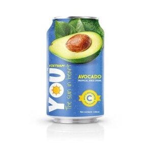 Тропический Напиток YOU VIETNAM негаз. с соком Авокадо 0,33л. ж/б 6 шт.