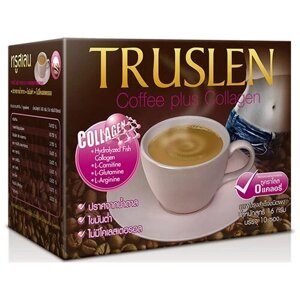 Truslen Кофе Coffee plus Collagen, в пакетикахкофейный, 160 г, 10 шт. в уп.
