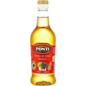 Уксус Ponti винный белый 6%500 мл