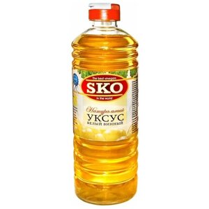 Уксус SKO белый винный 6%пластиковая бутылка, 500 мл