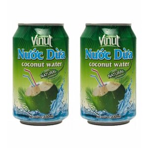 ViNut Кокосовая вода 100%330 мл, 2 шт