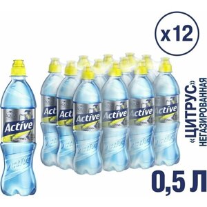 Вода питьевая Aqua Minerale Active Цитрус 0,5л X12