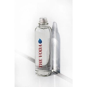 Вода природная питьевая THE VODA газированная, стекло, 12 шт. по 0,5 л