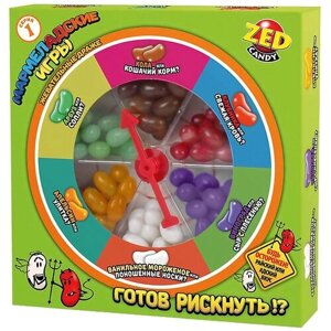ZED CANDY Жевательные конфеты Мармеладские игры 1 серия, подарочный набор, 120 г, картонная коробка