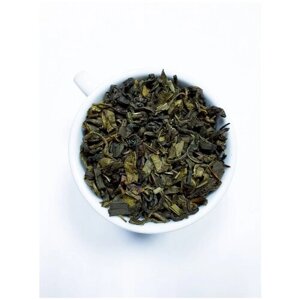 Зеленый чай Цейлонский Лемонграсс Премиум (Зеленый цейлонский чай стандарта ОРА, натуральный лемонграсс, масло лемонграсса) 250гр.