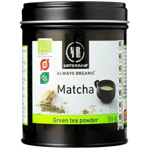 Зеленый чай Матча Urtekram, органический 50 гр.