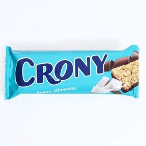 Злаковый батончик ЛЕОВИТ Crony кокос и шоколад