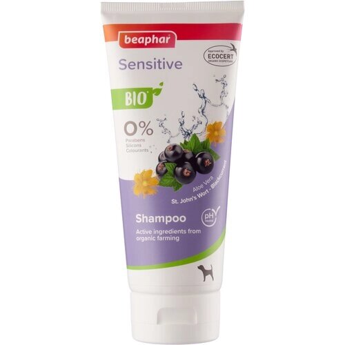 Beaphar "Bio Sensitive Shampoo" Шампунь для собак с чувствительной кожей флакон, 200 мл