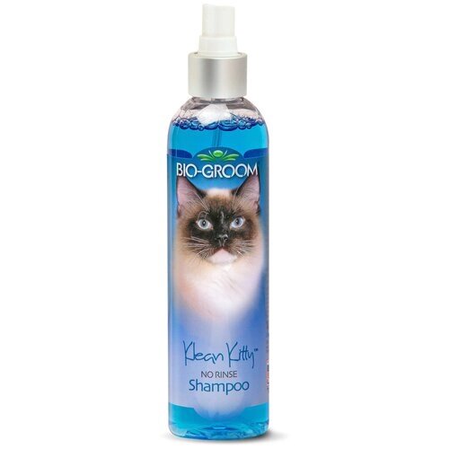 BIO-Groom Klean Kitty Waterless без смывания шампунь для кошек спрей дезодорирующий без запаха 236 мл (2 шт)