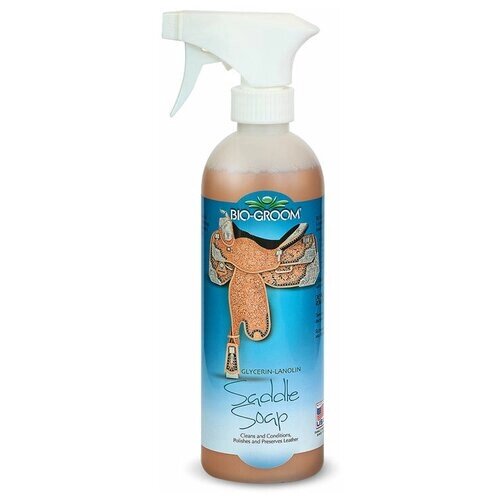Bio-Groom Седельное мыло для лошадей, Bio-Groom Saddle Soap 473мл