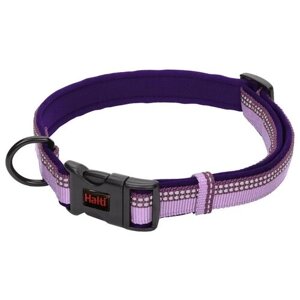 Для ежедневного использования ошейник Halti Ошейник для собак COA "HALTI Collar", обхват шеи 20-30 см, фиолетовый, XS
