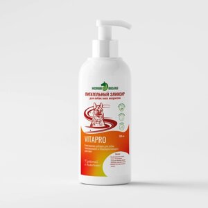 Эликсир питательный Horse-Bio VitaPro на основе льняного масла для собак мелких и средних пород, 500 мл