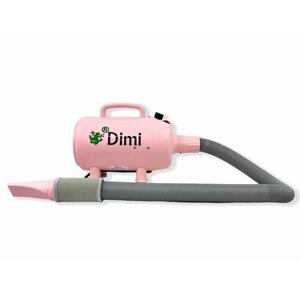 Фен-компрессор для сушки животных груминга Dimi DM-830C Pink Powder