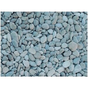 Галька морская / природный камень/ грунт для аквариума/ 2-4 см, 1 кг