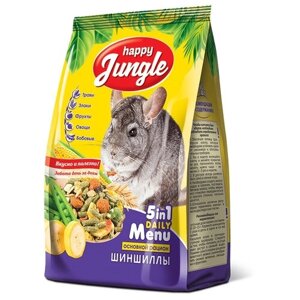 Happy Jungle корм для шиншилл 400 гр