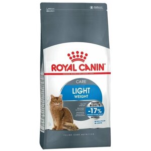 Корм сухой для кошек ROYAL CANIN Light Weight Care 400г для взрослых кошек в целях профилактики избыточного веса, 3 шт
