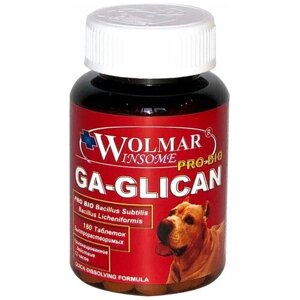 Кормовая добавка Wolmar Winsome Pro Bio Ga-Glican, флакон , 180 таб.