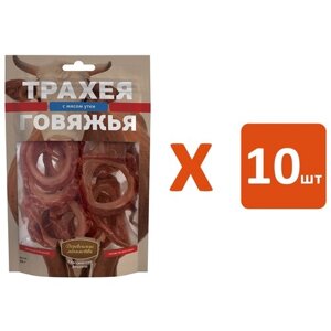 Лакомства деревенские классические рецепты для собак трахея говяжья с мясом утки (50 гр х 10 шт)