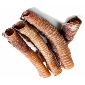 Лакомство для животных, дегидрированные деликатесы из натурального мяса, говяжья трахея, 0.5 кг