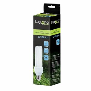 Лампа для птиц ультрафиолетовая Laguna UVB 2.4, 20 Вт