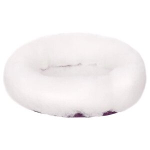 Лежак для грызунов Монморанси "Подстилка для хомяка", цвет: белый, 16х15х5 см.