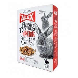 Mr. Alex Корм для кроликов Кролик Basic | Basic 0,5 кг 32087 (2 шт)