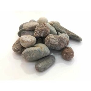 Натуральный природный камень 6 кг, грунт для аквариума и растений, галька речная 30-40 мм.