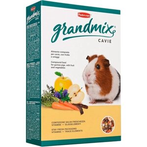 PADOVAN GRANDMIX CAVIE корм для морских свинок и шиншилл (850 гр х 2 шт)