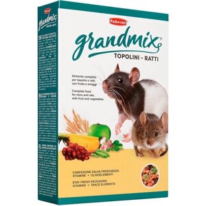 Padovan grandmix topolini RATTI корм для крыс и мышей (1 кг х 4 шт)