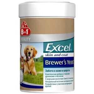 Пищевая добавка 8 In 1 Excel Brewer’s Yeast для кошек и собак , 260 таб.