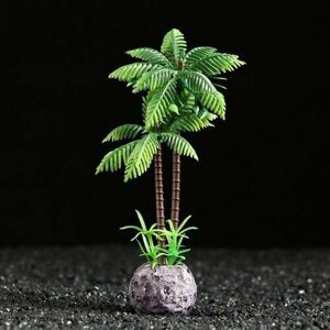 Растение искусственное "Пальма", 5 x 5 x 15 см