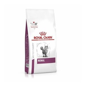 Royal Canin Renal RF23 полнорационный сухой корм для кошек при хронической почечной недостаточности, диетический - 12 шт х 400 г